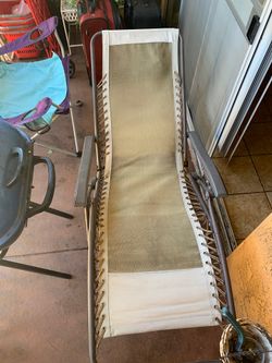 Reclining sun bathing seats