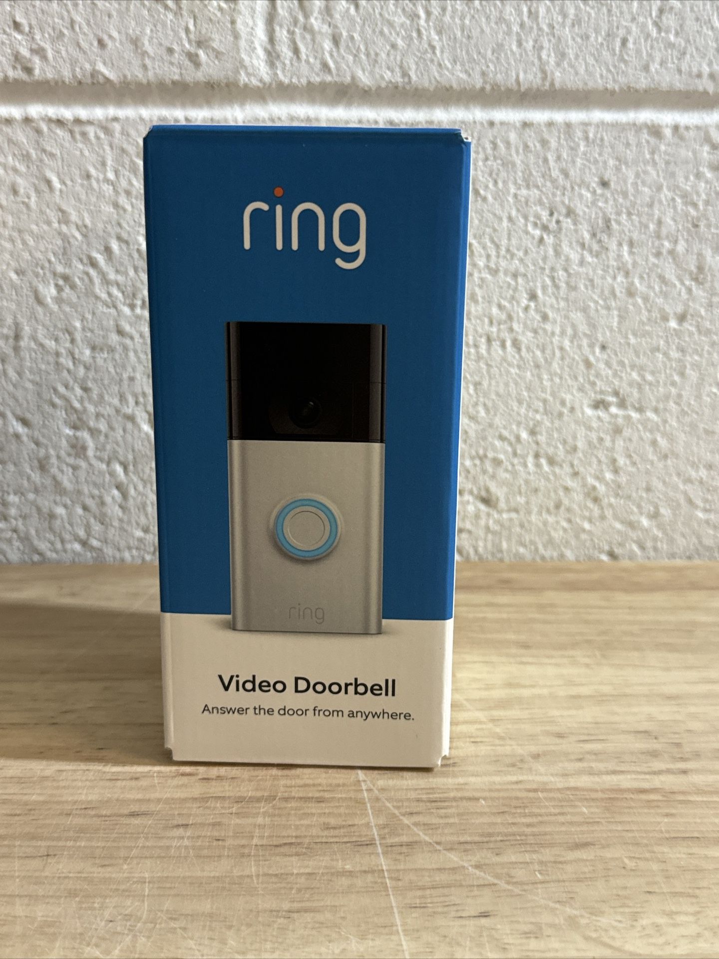 Ring 1080p HD Wi-Fi Video Doorbell - 8VRASZ-SEN0 (Satin Nickel)