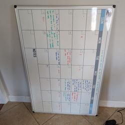 Large White Eraser Board
