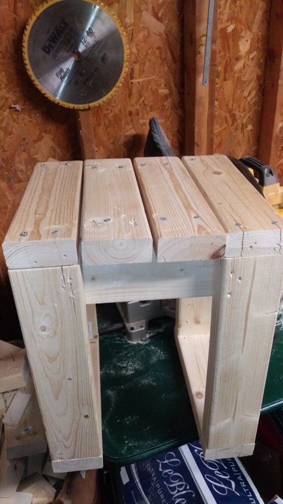 Small Stool Solid Wood