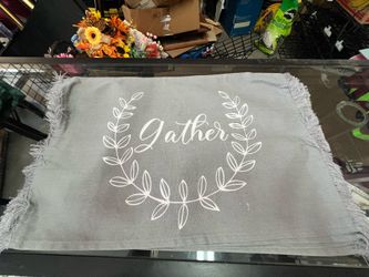 New cloth placemats
