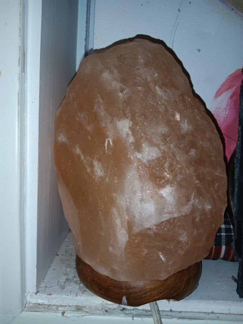 Salt lamp one NEW and one old