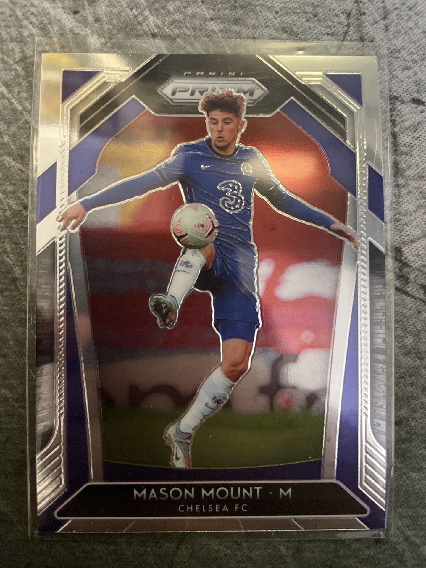 PANINI PRIZM PREMIER LEAGUE 2020/21 MASON MOUNT BASE CARD NO 217