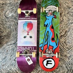 2 Skateboards Barely Used 
