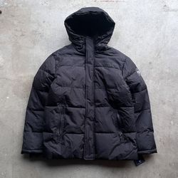 Reebok Black Puffer Winter Jacket