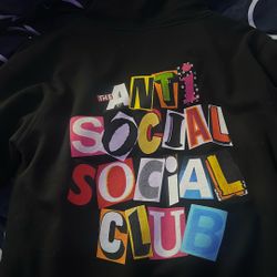 anti social hoodie
