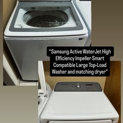 Samsung Washer & Electric Dryer 