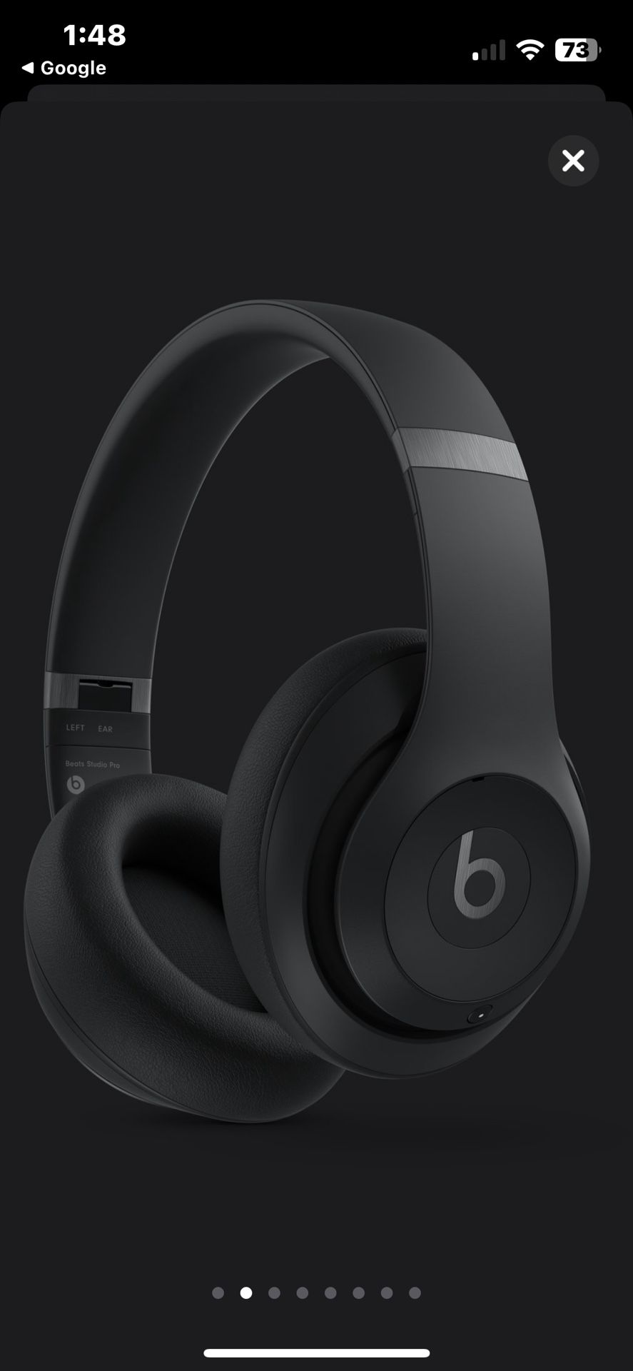 Beats Studio Pro Wireless Headphones - Black/Brown/Blue