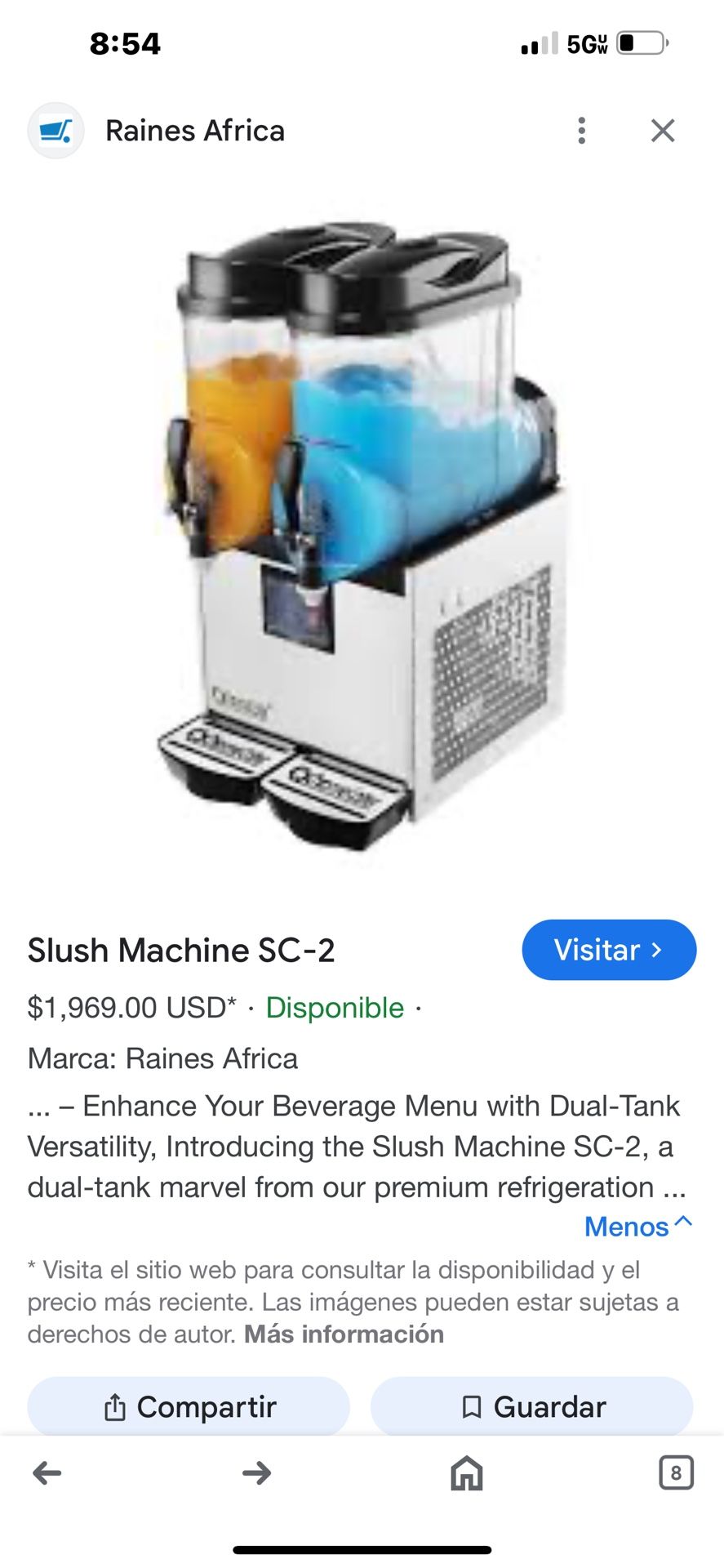 Slushie Machine Commercial grade NEW