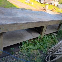 Heavy-Duty Work Table – 16ft x 4ft – Make An Offer!