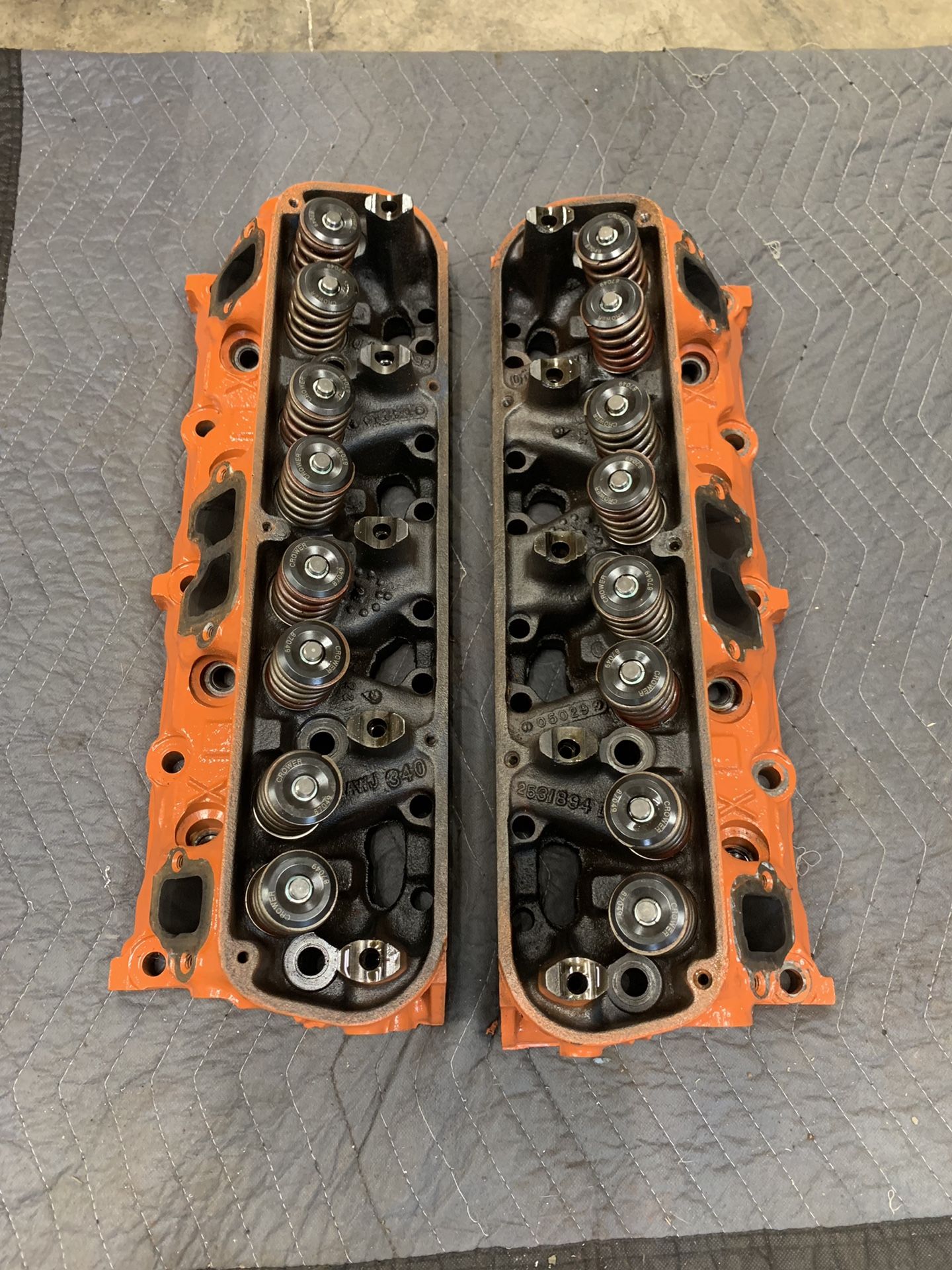 SB Mopar 340 x heads
