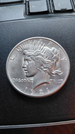 1921 Peace Dollars High Relief
