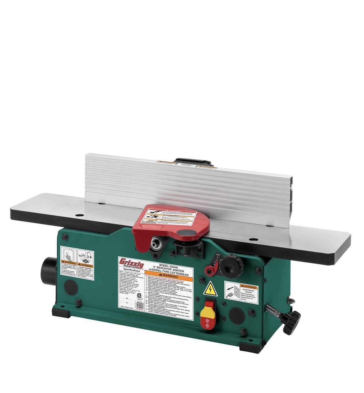 Grizzly 6” Benchtop Jointer for Sale in Conyers, GA OfferUp