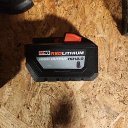 Milwaukee  Red Lithium High Output HD12.0 Battery 