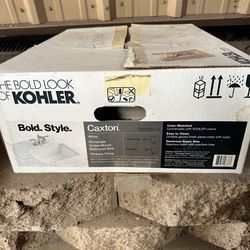 Kohler Caxton Rectangular Sink, White