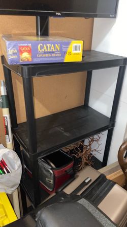 4 tier collapsible shelf