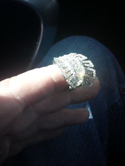 Beautiful Costume Jewelry And Sterling Silver  Rings 