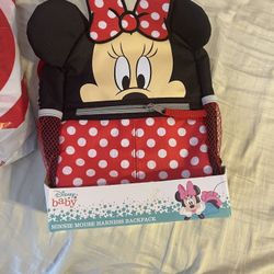 Minnie Mouse Harness Backpack