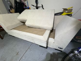 Living Spaces Couch Sectional Bases for upholstery *read description*