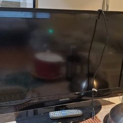 38-inch Samsung flat screen TV