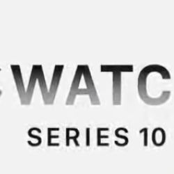 APPLE WATCH SERIE 10 42mm JET BLACK  GPS BRAND  NEW 