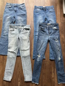 Girls Jeans, 10-11Y $20 for all 4