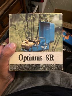 Optimus 8R Camping Stove in Box