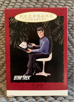 Mr. Spock Hallmark Keepsake Ornament