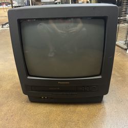 Panasonic 13” CRT  TV Works…See Details 