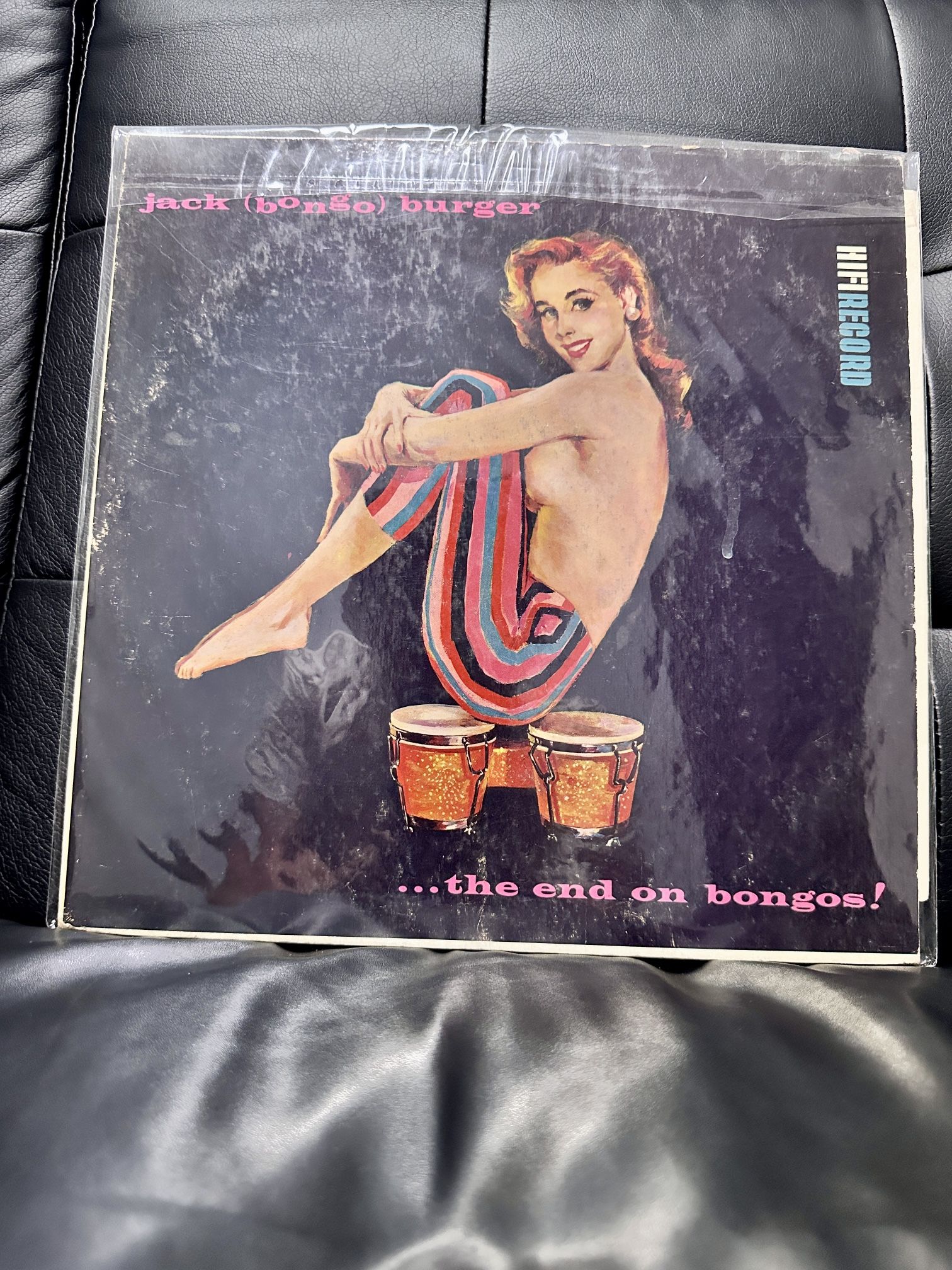 Jack Burger End of Bongos Vinyl
