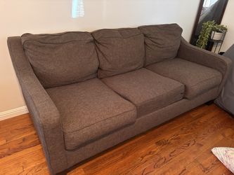 Brown 3 Seat Sofa