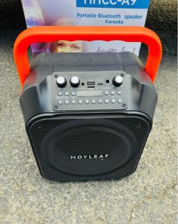 Portable Bluetooth Speaker with Karaoke