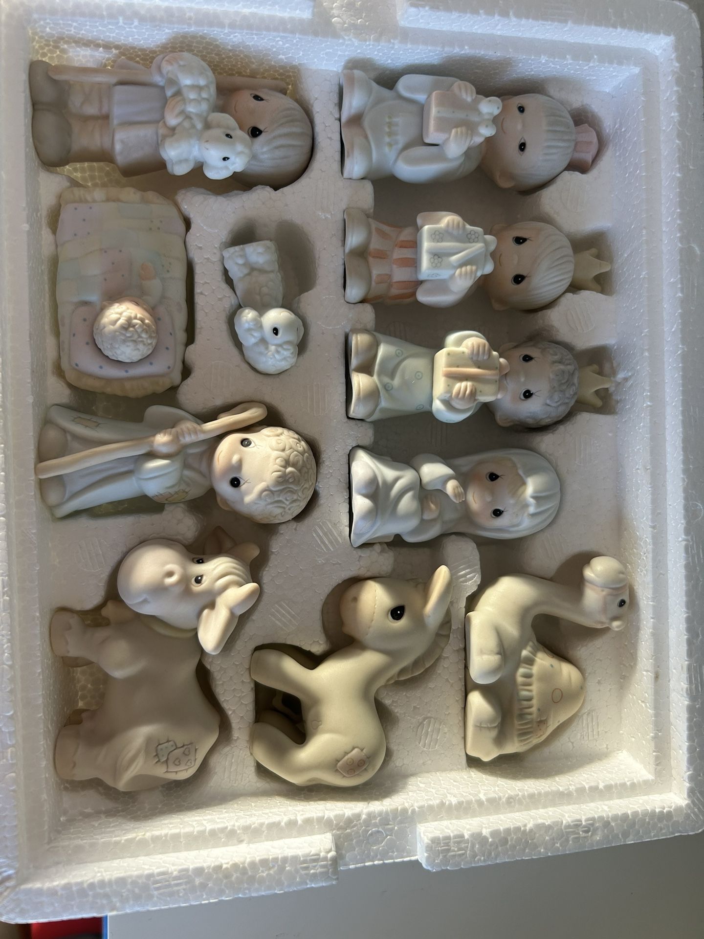 Precious Moments Mini Nativity Set E2395 - Come Let Us Adore Him