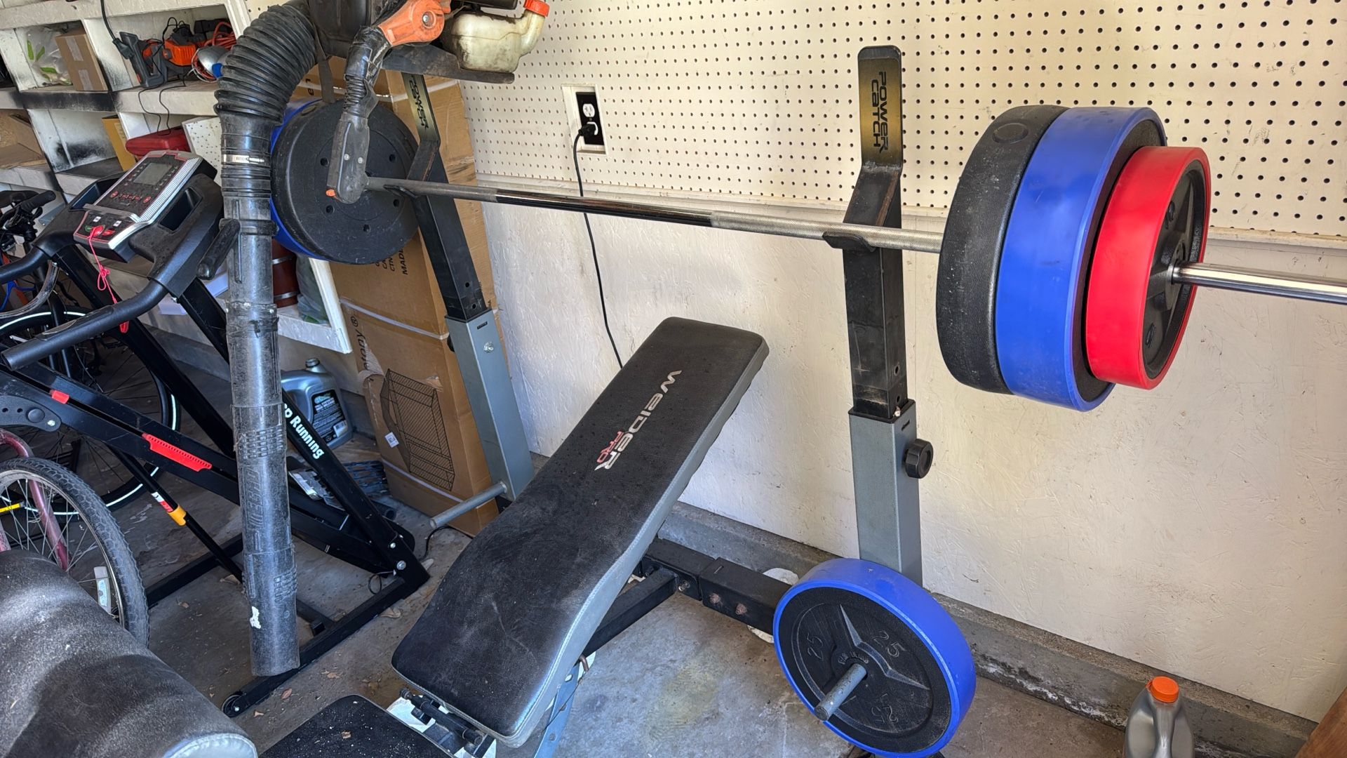 Weight Bench And Weights Include 