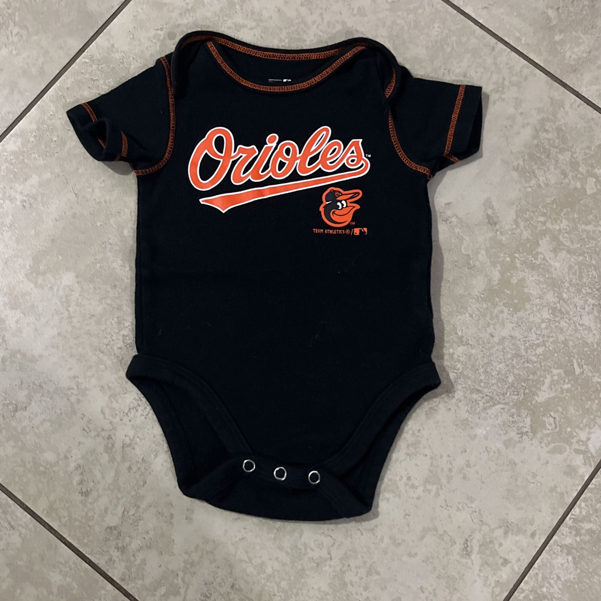 Baby Boy’s / Girl’s Orioles Onesie, Size 6-9 Months