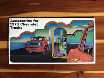 1973 Chevrolet Truck Accessories Catalog