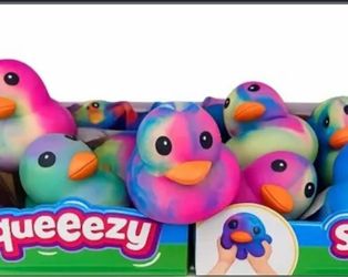 Tie dye duck