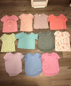 Girl shirts size 7