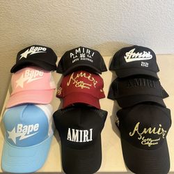 Amiri Bape SnapBack Hat 