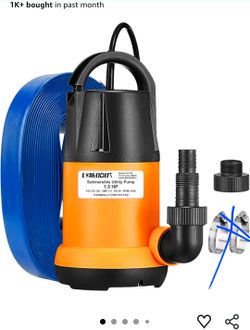 Submersible pump water