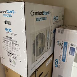Mini Split Two (2) Tons Comfort Star . 600 Dollars New In Box