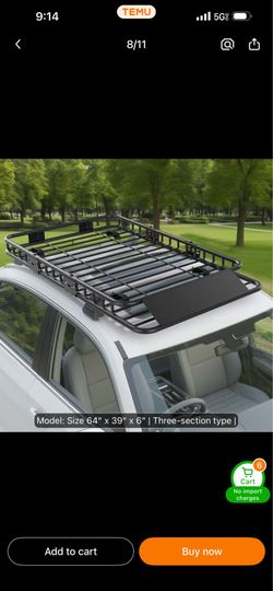 Roof rack for sale