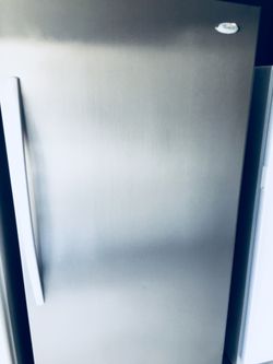 Whirlpool stainless steel fridge