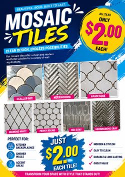 Backsplash and wall tile