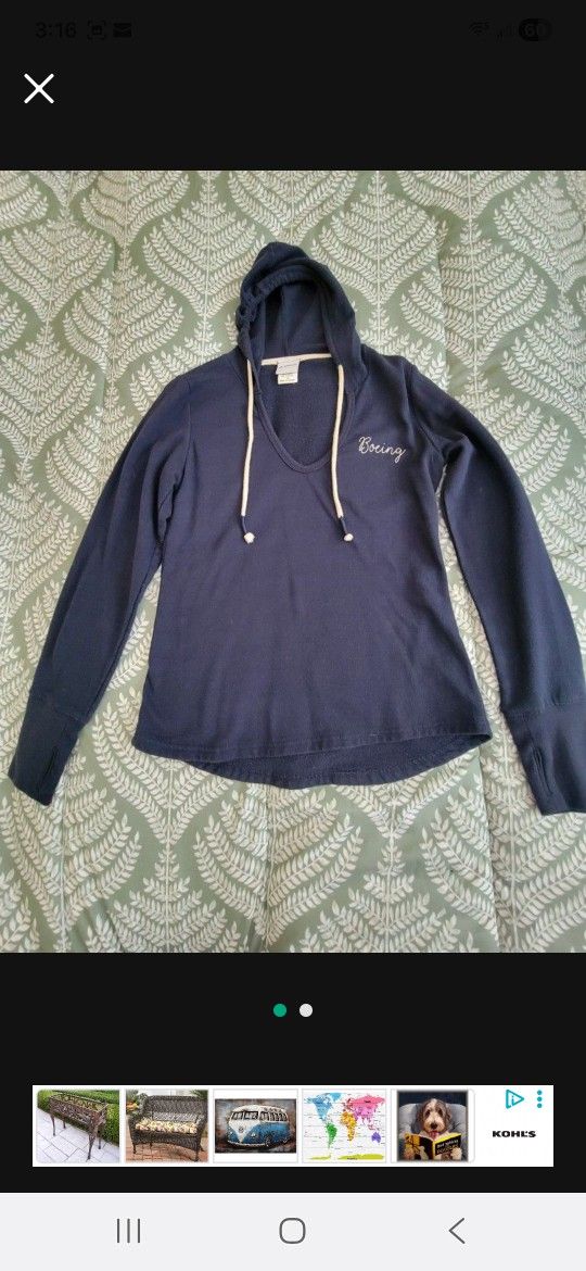 Sweatshirt Boeing Size Small