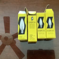 Satco Candelabra Small Base Bulbs
