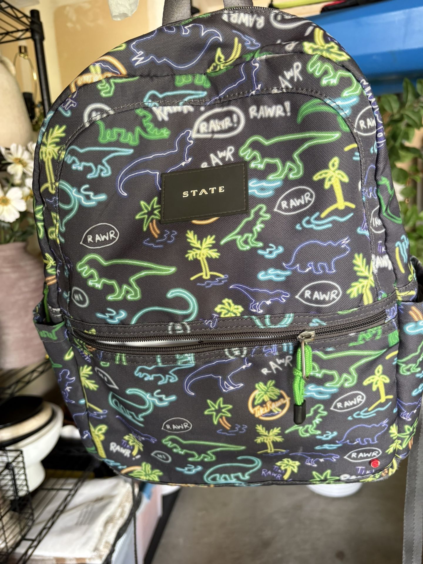 State Dino backpack
