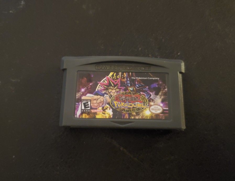 Yu-Gi-Oh! Pokeduel Custom ROM Hack GBA Video Game Cartridge Gameboy Advance