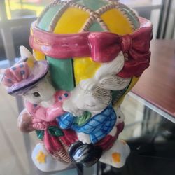 Fitz And Floyd Ballooning Bunnies