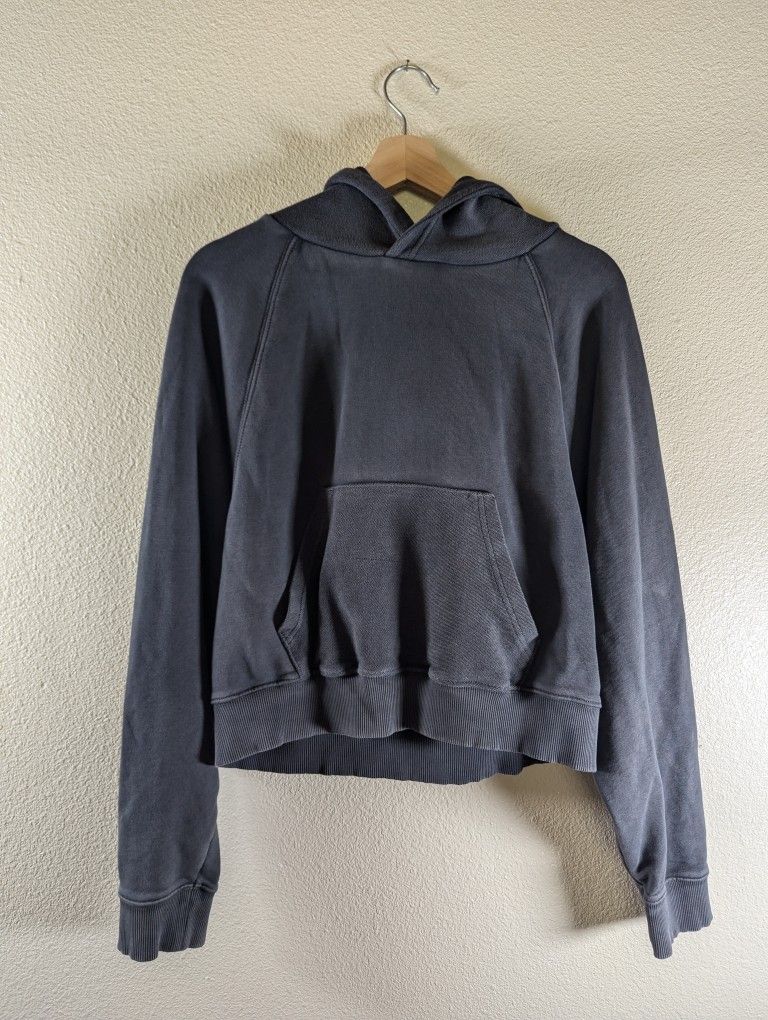 Aerie Charcoal Hooded Sweatshirt